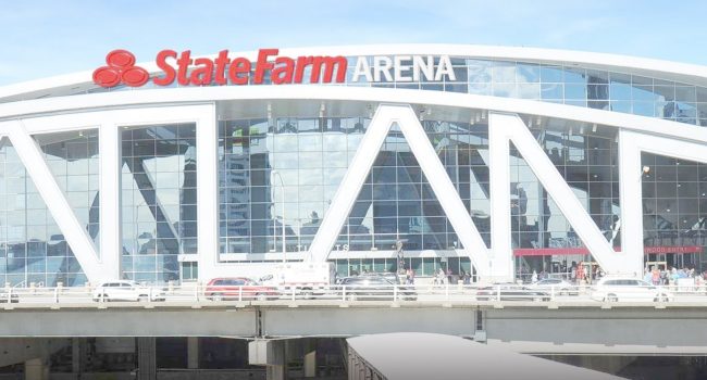 State Farm Arena in Atlanta, Georgia (USA)